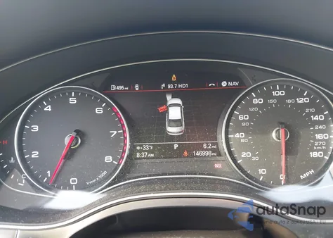 2014 Audi A6 2.0T Premium z USA, uszkodzony, nr VIN WAUGFAFC9EN059785